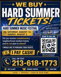 Hard Summer Tickets