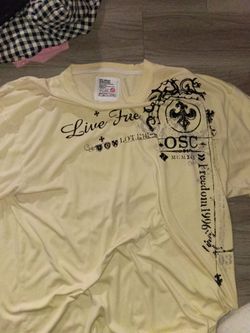 y2k cream colored shirt