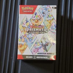 Pokemon Prismatic Evolutions Booster Bundle