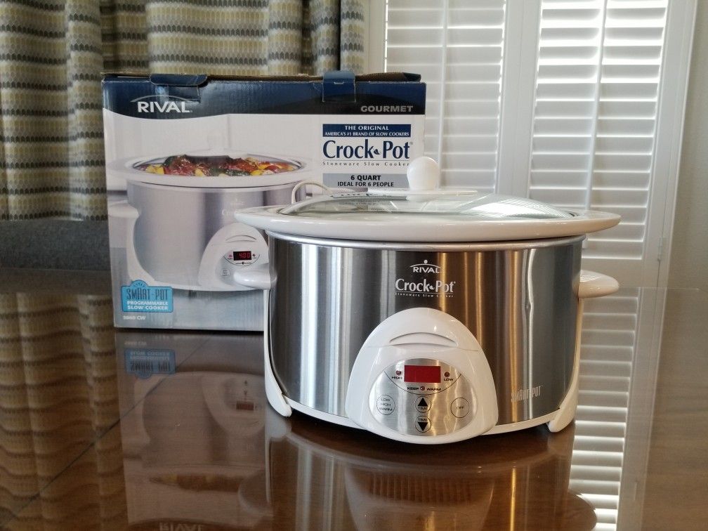 Rival 6 quart Crock Pot Slow Cooker