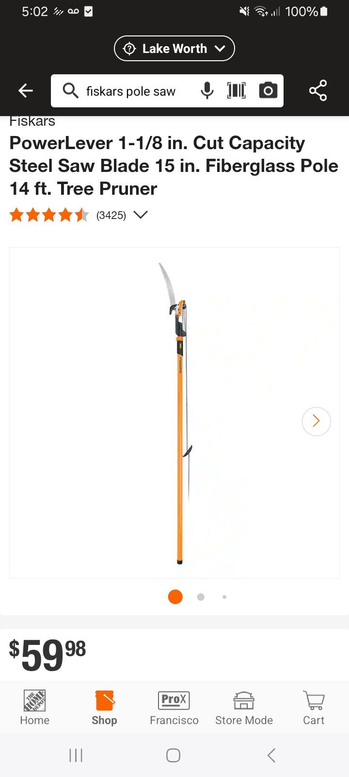 Fiskars Pole Saw