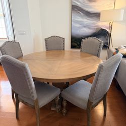 Dining Round Table and Chairs