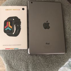 Apple iPad And Smartwatch 