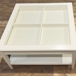 White Coffee Table In Perfect Condition 