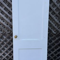 Antique Interior Door 28  x 80 1/4