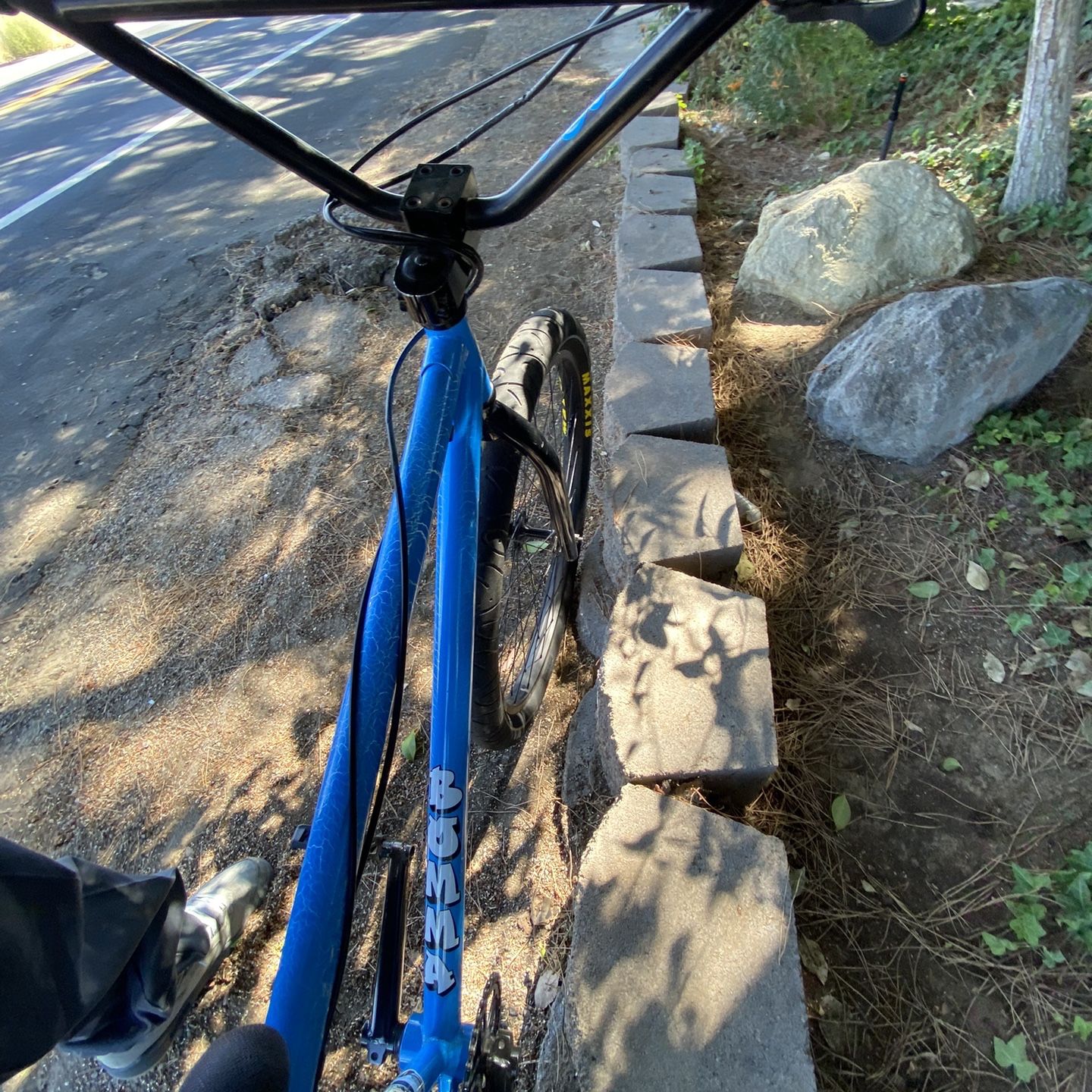 blue crackle bomma 27.5 mafia bike for Sale in Oakley CA OfferUp