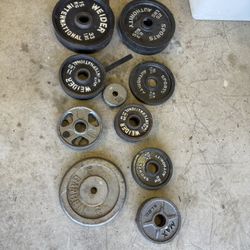 Weight plates- prices in description