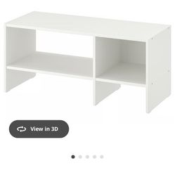 IKEA BAGGEBO TV Bench – White (35”)