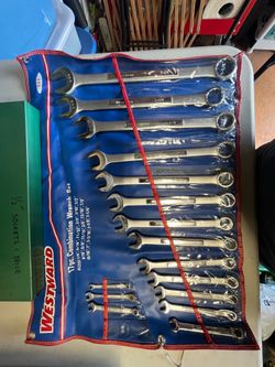 Westward 17 pc. Combination Wrench set