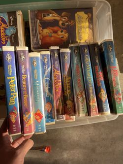 Black Diamond VHS Disney Movies 