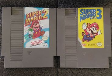 Nintendo Original Super Mario Bros 2 & 3 Lot!