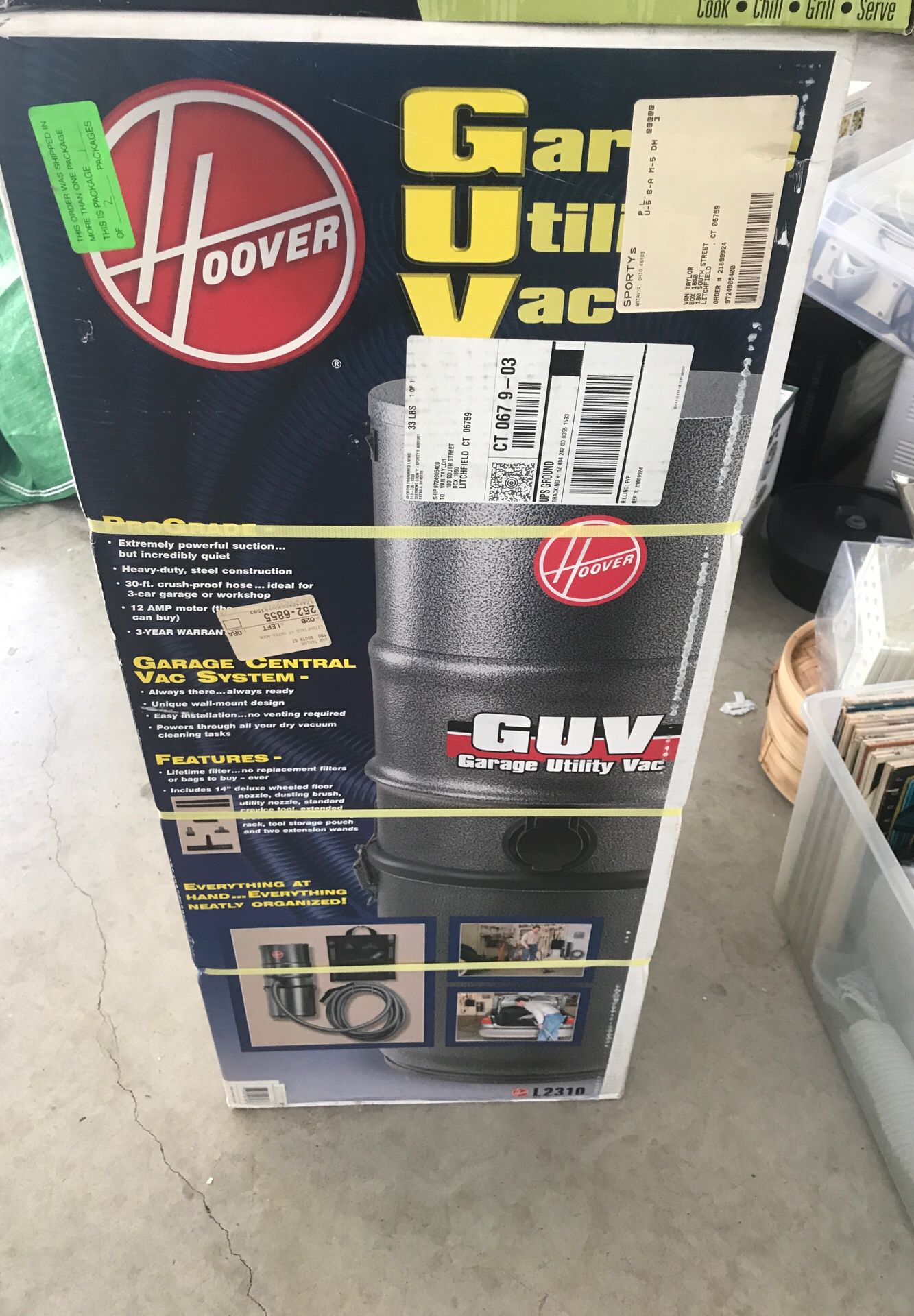 Garage Utility Vacuum HOOVER