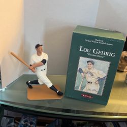 Hartland Limited Edition Baseball Statues New York Yankees Lou Gehrig Figure 