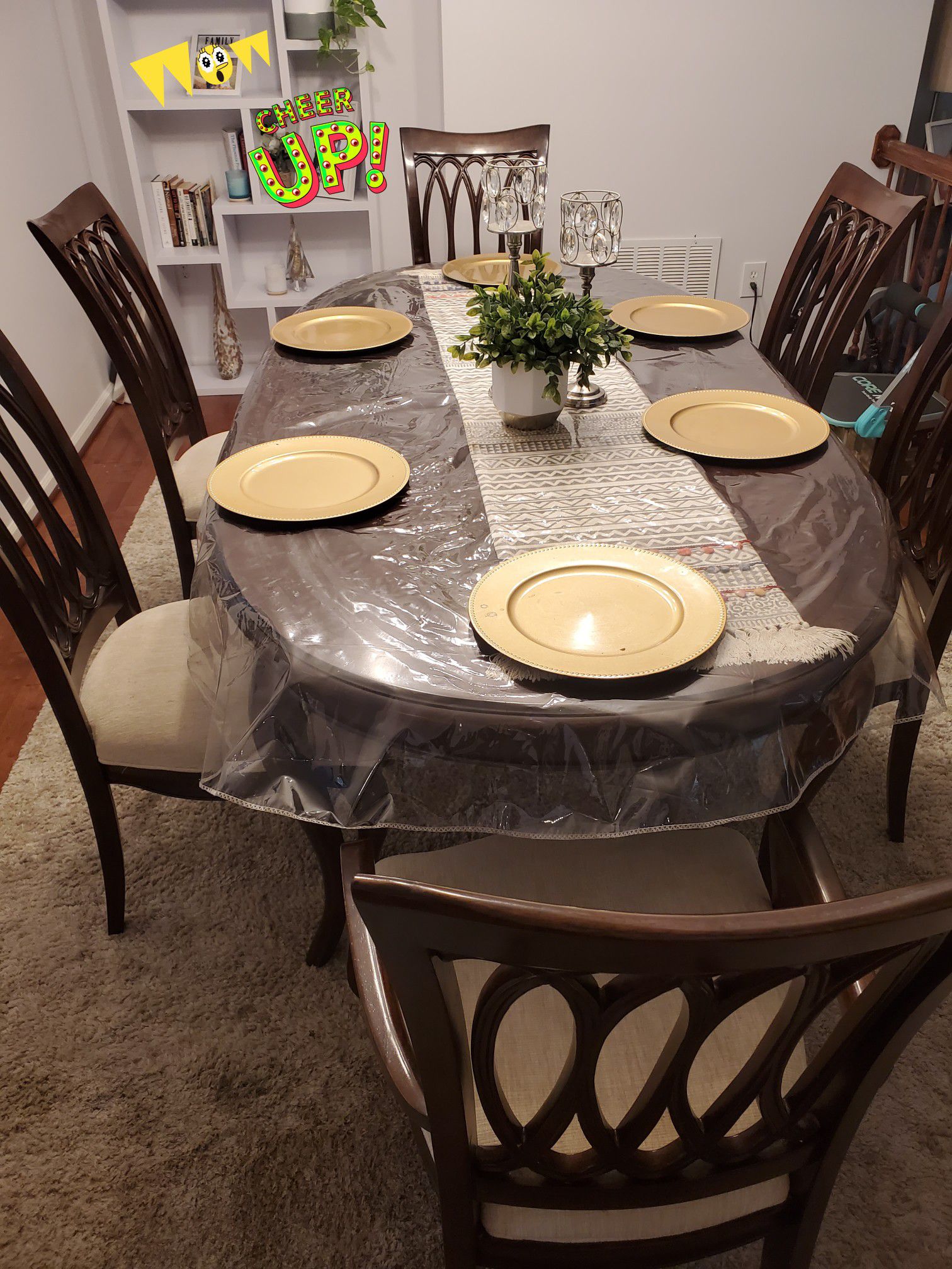 6 pc Dinning chairs (table not included)