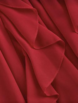 Elegant Red Midi Ruffle Dress – Brand New 