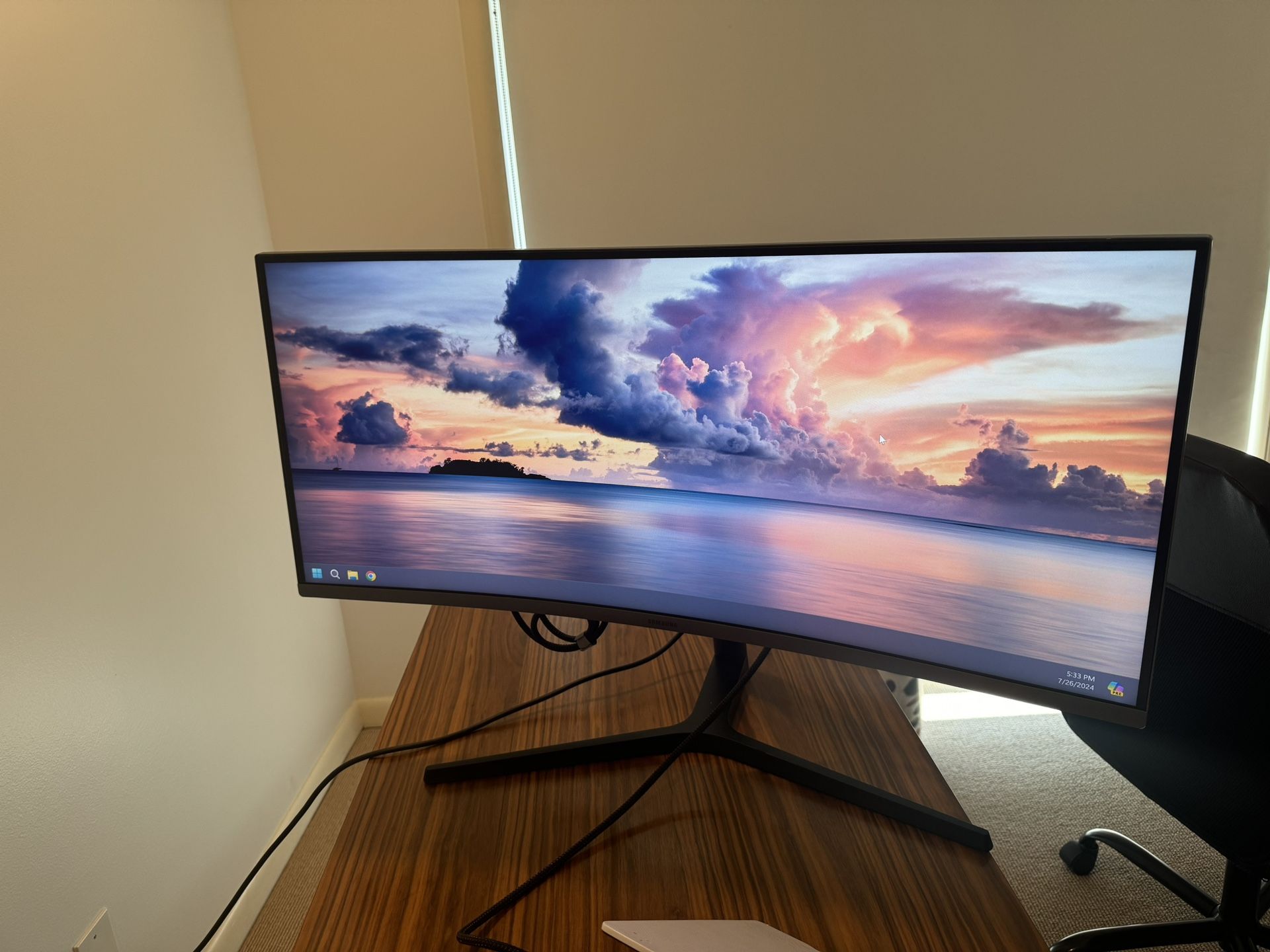 34in 4k Ultra Wide Monitor Samsung