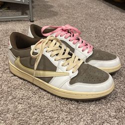 Travis Scott Jordan 1 Low Reverse Mocha