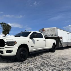 2023 Ram 3500  & 2021 Sundowner Enclosed Trailer 