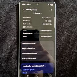Att Samsung Galaxy S25 Ultra 256gb