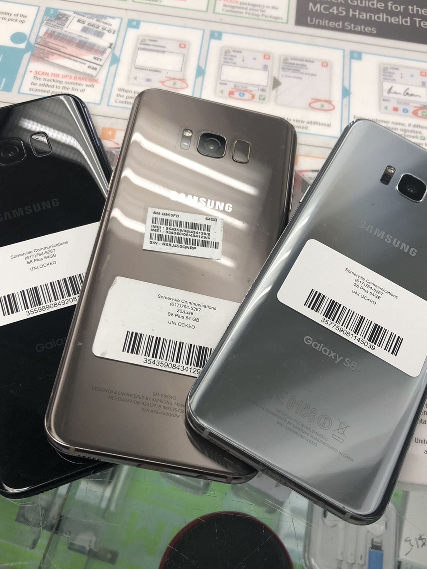 Samsung Galaxy s8plus, 64 gb unlocked