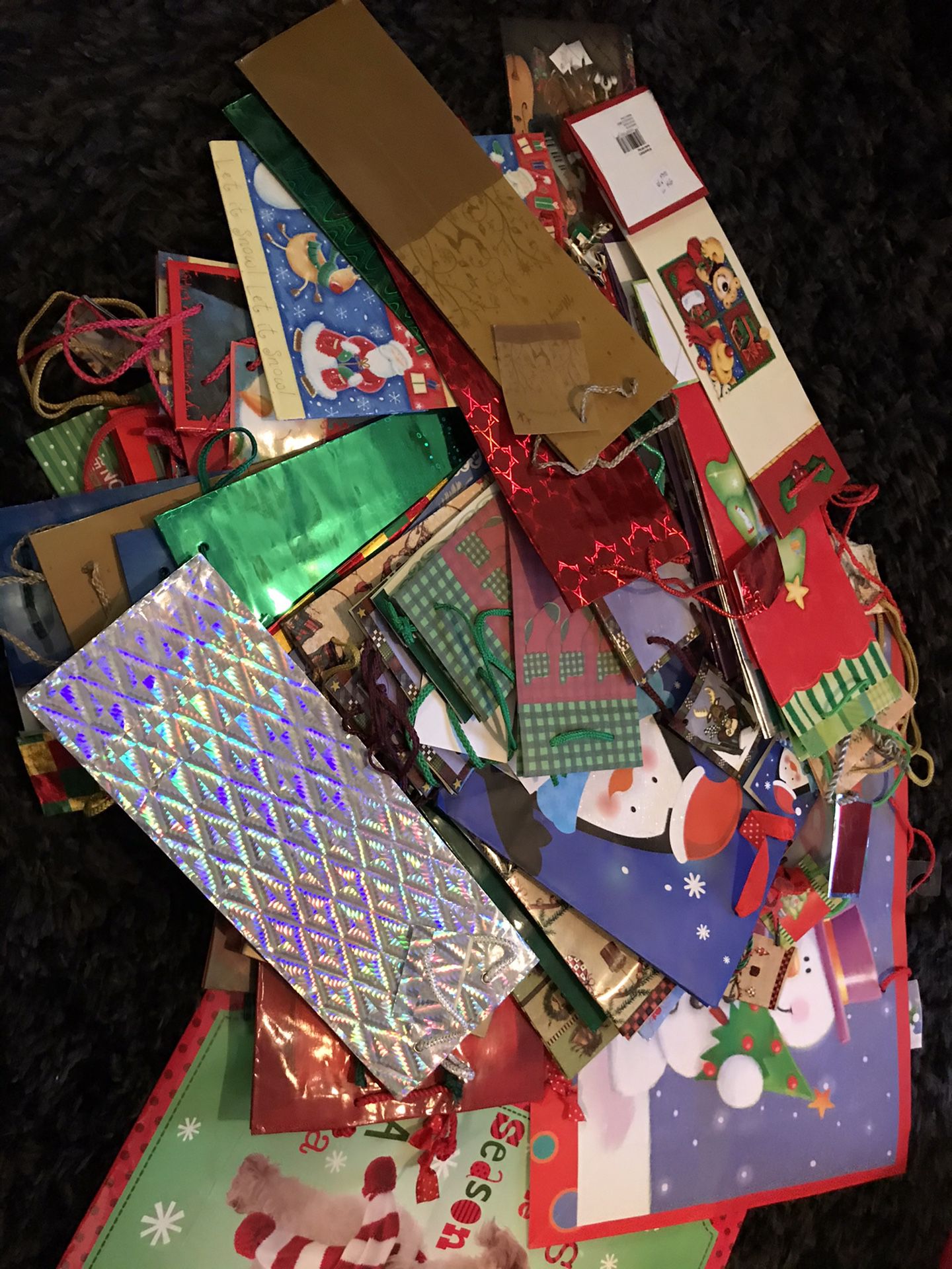 Christmas Gift Bag Bundle 50 Bags