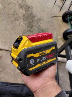 6ah FlexVolt Dewalt Battery 20v/60v