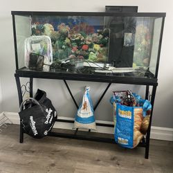 55 Gallon Fish Tank With Stand 