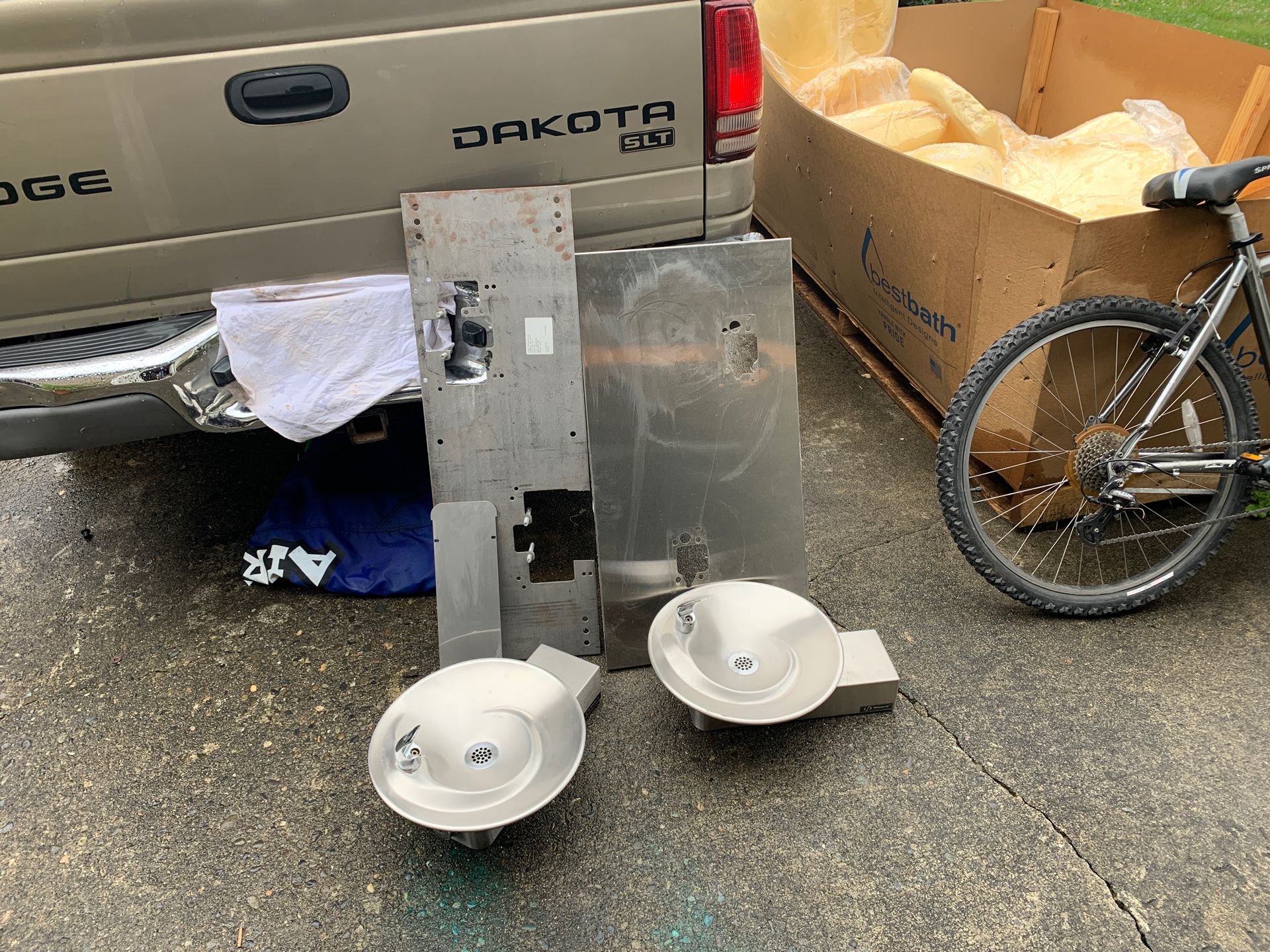 Haws drinking fountain barley used