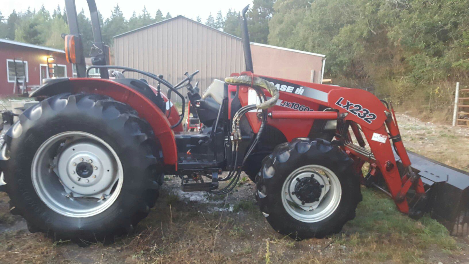 Case JX1060C tractor package