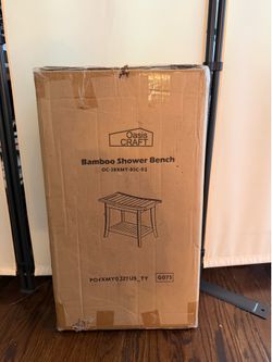 Bamboo Shower Bench