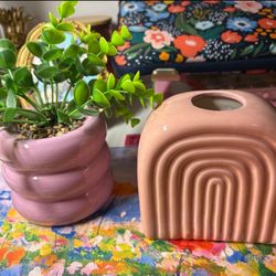 Pink Ceramic Decor