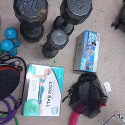 Dumbells and extra stuff