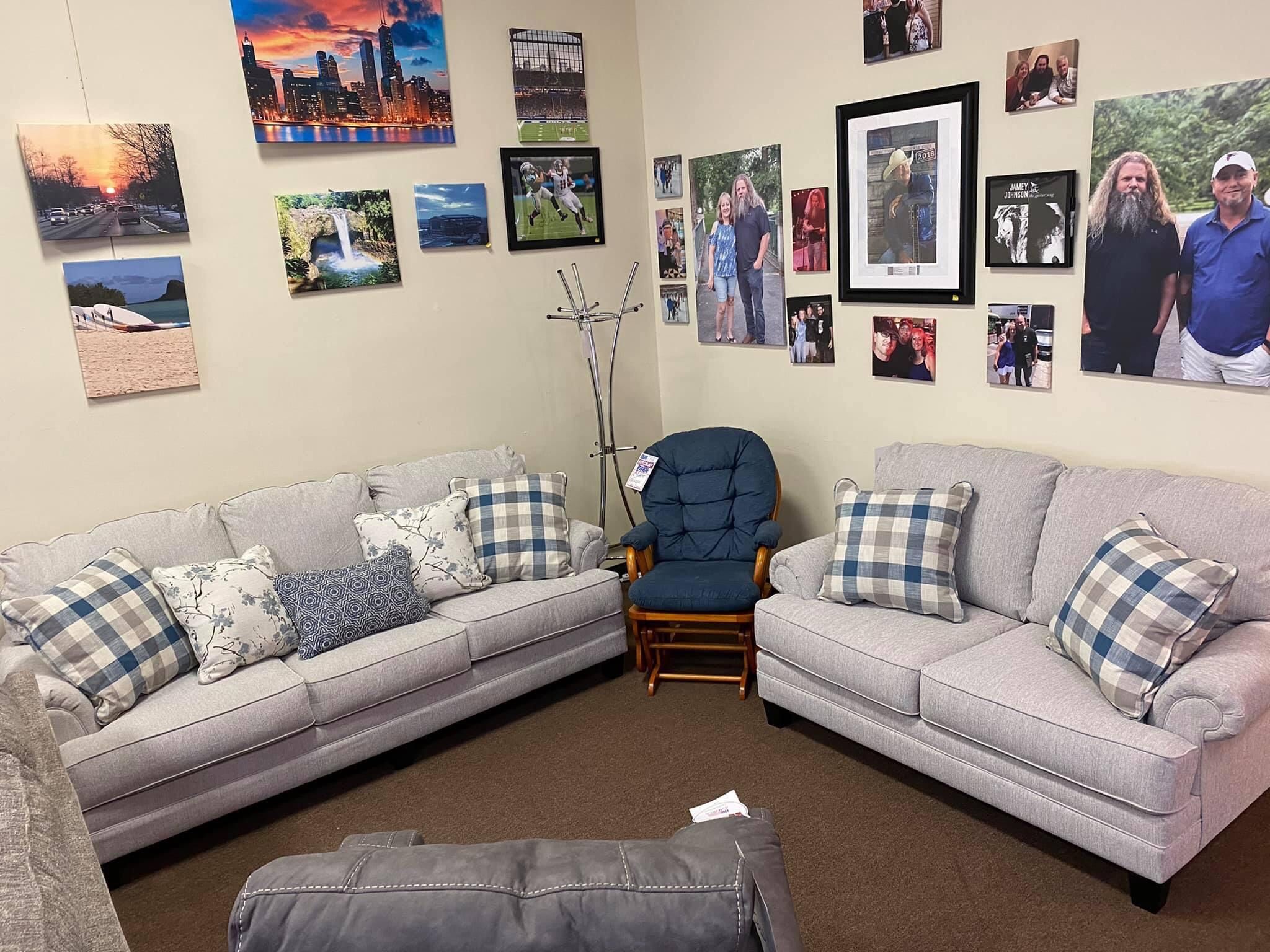 Meggett Linen Living Room Set /couch /Sofa and Loveseat