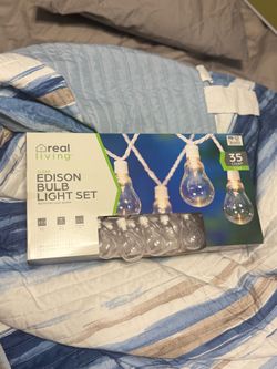 Edison Light bulb string of 35
