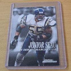 1999 SkyBox Dominion #197 Junior Seau San Diego Chargers HOF