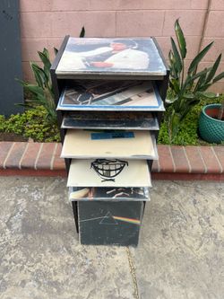 Vinyl Record Cabinet $10