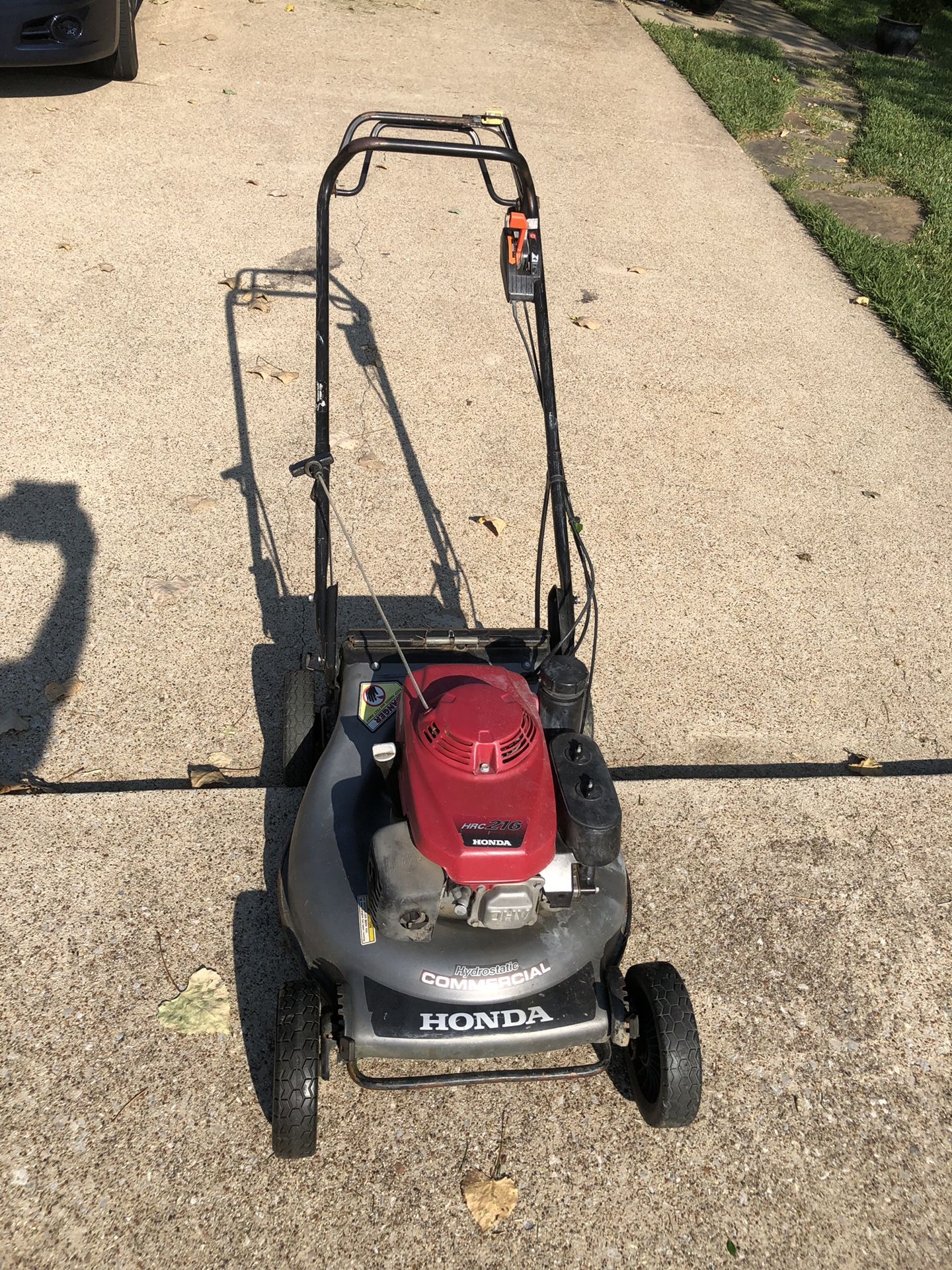 Honda Commercial HRC 216 Mower for Sale in Sachse, TX - OfferUp