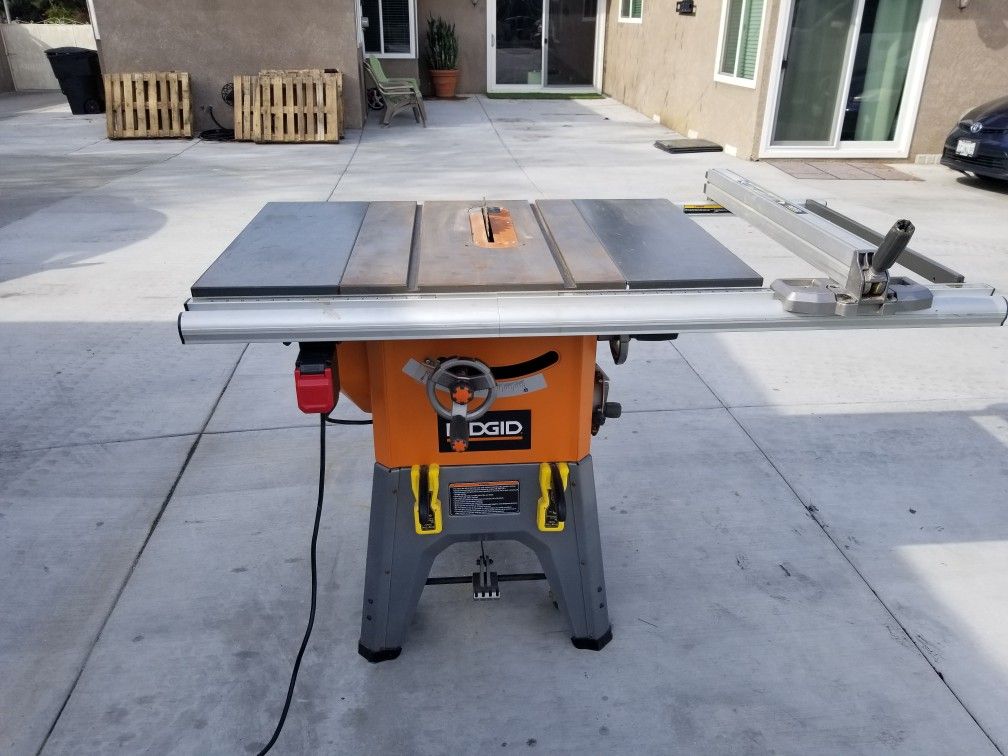 Ridgid Table Saw