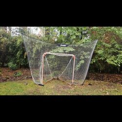 Franklin Lacrosse Backstop Net And Goal