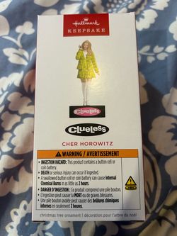 Hallmark Keepsake Clueless Cher Horowitz Ornament