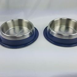 Pet  bowls set of 2 by Boots & Barkley