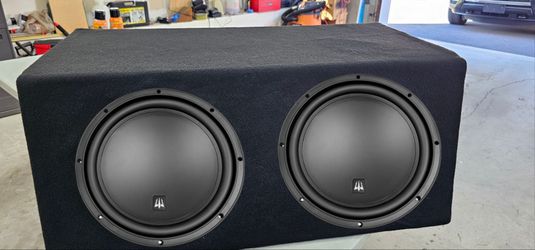 2-12" Triton Subwoofers 1200 watts BRAND NEW in the original box.  Custom design and built.