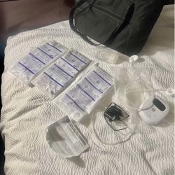 Ameda Mya Joy Breast Pump Motor + Tote Bag 