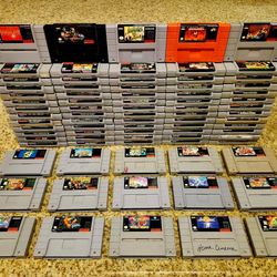 Tons of SNES / Super Nintendo Games from $5 And UPPP (Read The Description Plz)