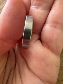 Titanium comfort wedding band size 5 lightweight