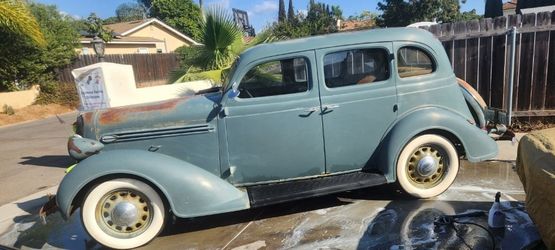 1936 Plymouth 4 Door Humpback