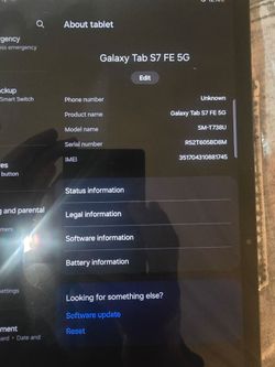 Galaxy Tab s7