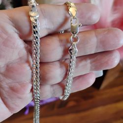 Necklaces Bracelet Silver 925