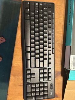 Logitech wireless keyboard and mouse