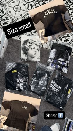 Sp5der, Essentials, ALOCS, Hellstar, Chrome hearts, Denim tears